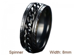 HY Wholesale Rings 316L Stainless Steel Rings-HY0067R236