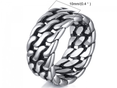 HY Wholesale Rings 316L Stainless Steel Rings-HY0067R275