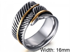 HY Wholesale Rings 316L Stainless Steel Rings-HY0067R582