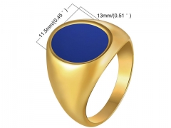 HY Wholesale Rings 316L Stainless Steel Rings-HY0067R449