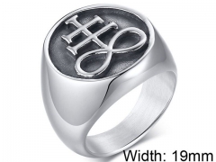 HY Wholesale Rings 316L Stainless Steel Rings-HY0067R555