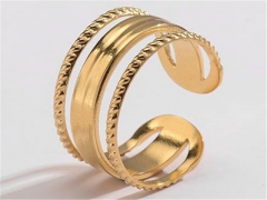 HY Wholesale Rings 316L Stainless Steel Popular Rings-HY0068R305