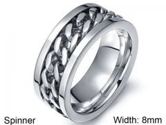 HY Wholesale Rings 316L Stainless Steel Rings-HY0067R057