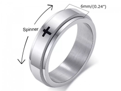 HY Wholesale Rings 316L Stainless Steel Rings-HY0067R171