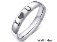 HY Wholesale Rings 316L Stainless Steel Rings-HY0067R436