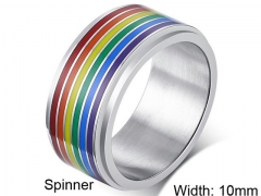HY Wholesale Rings 316L Stainless Steel Rings-HY0067R529