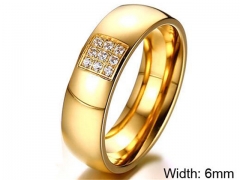 HY Wholesale Rings 316L Stainless Steel Rings-HY0067R257