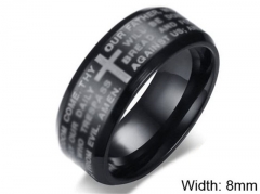 HY Wholesale Rings 316L Stainless Steel Rings-HY0067R216