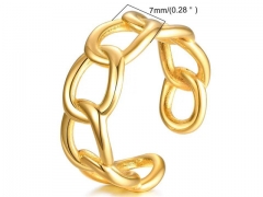 HY Wholesale Rings 316L Stainless Steel Rings-HY0067R354