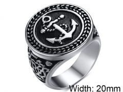 HY Wholesale Rings 316L Stainless Steel Rings-HY0067R581