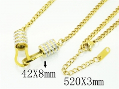 HY Wholesale Necklaces Stainless Steel 316L Jewelry Necklaces-HY80N0499HEE