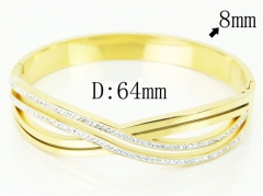 HY Wholesale Bangles Stainless Steel 316L Fashion Bangle-HY19B0773HOW