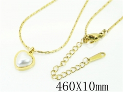 HY Wholesale Necklaces Stainless Steel 316L Jewelry Necklaces-HY80N0503LF