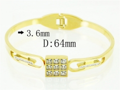 HY Wholesale Bangles Stainless Steel 316L Fashion Bangle-HY19B0794HNS