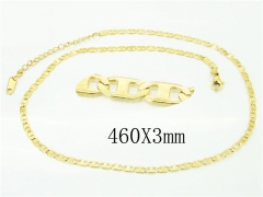 HY Wholesale Necklaces Stainless Steel 316L Jewelry Necklaces-HY40B1222KL