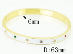 HY Wholesale Bangles Stainless Steel 316L Fashion Bangle-HY80B1255HLL