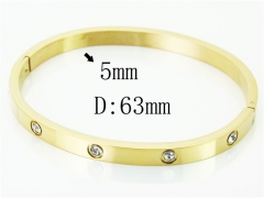 HY Wholesale Bangles Stainless Steel 316L Fashion Bangle-HY22B0624IEE