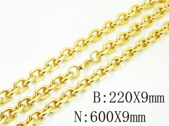 HY Wholesale Stainless Steel 316L Necklaces Bracelets Sets-HY40S0439IMD