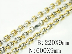 HY Wholesale Stainless Steel 316L Necklaces Bracelets Sets-HY40S0440ING