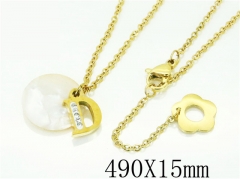 HY Wholesale Necklaces Stainless Steel 316L Jewelry Necklaces-HY80N0504LD