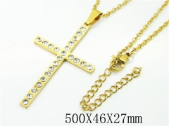 HY Wholesale Necklaces Stainless Steel 316L Jewelry Necklaces-HY52N0124NW