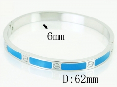 HY Wholesale Bangles Stainless Steel 316L Fashion Bangle-HY80B1249HIS