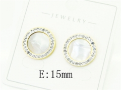 HY Wholesale Earrings 316L Stainless Steel Popular Jewelry Earrings-HY80E0558MLS