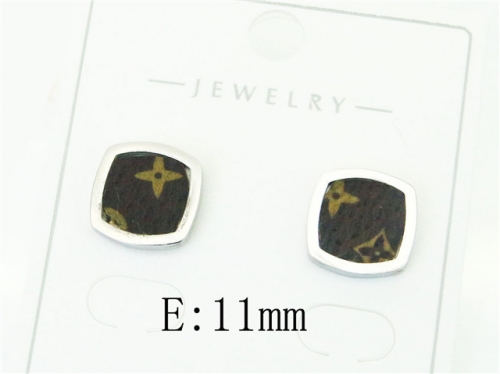 HY Wholesale Earrings 316L Stainless Steel Popular Jewelry Earrings-HY80E0555KL