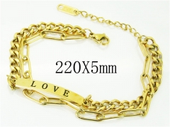 HY Wholesale Bracelets 316L Stainless Steel Jewelry Bracelets-HY80B1284ML