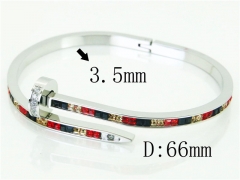 HY Wholesale Bangles Stainless Steel 316L Fashion Bangle-HY80B1257HOW