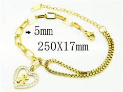 HY Wholesale Bracelets 316L Stainless Steel Jewelry Bracelets-HY80B1294PD