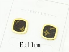 HY Wholesale Earrings 316L Stainless Steel Popular Jewelry Earrings-HY80E0556LX