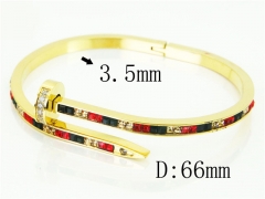 HY Wholesale Bangles Stainless Steel 316L Fashion Bangle-HY80B1258IQQ