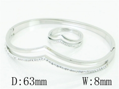 HY Wholesale Bangles Stainless Steel 316L Fashion Bangle-HY19B0825IJS