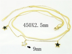 HY Wholesale Necklaces Stainless Steel 316L Jewelry Necklaces-HY32N0534HHE