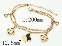 HY Wholesale Bracelets 316L Stainless Steel Jewelry Bracelets-HY80B1289PLS