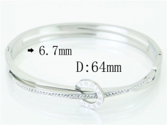 HY Wholesale Bangles Stainless Steel 316L Fashion Bangle-HY19B0781HLC