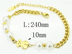 HY Wholesale Bracelets 316L Stainless Steel Jewelry Bracelets-HY80B1290PS