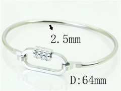 HY Wholesale Bangles Stainless Steel 316L Fashion Bangle-HY80B1263HHW