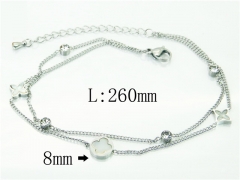 HY Wholesale Bracelets 316L Stainless Steel Jewelry Bracelets-HY32B0373OA