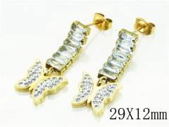 HY Wholesale Earrings 316L Stainless Steel Popular Jewelry Earrings-HY32E0157PV