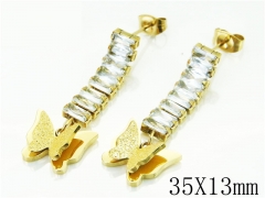 HY Wholesale Earrings 316L Stainless Steel Popular Jewelry Earrings-HY32E0156PF