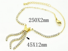 HY Wholesale Bracelets 316L Stainless Steel Jewelry Bracelets-HY32B0377HFF