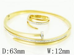 HY Wholesale Bangles Stainless Steel 316L Fashion Bangle-HY19B0817IMG