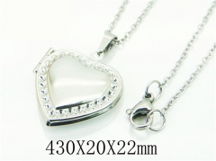 HY Wholesale Necklaces Stainless Steel 316L Jewelry Necklaces-HY92N0347KLS