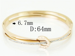 HY Wholesale Bangles Stainless Steel 316L Fashion Bangle-HY19B0783HNW