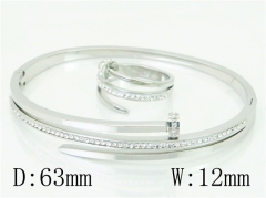 HY Wholesale Bangles Stainless Steel 316L Fashion Bangle-HY19B0816IJD