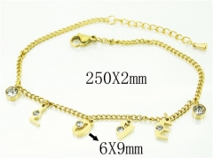 HY Wholesale Bracelets 316L Stainless Steel Jewelry Bracelets-HY32B0386PL