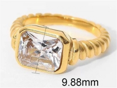 HY Wholesale Rings 316L Stainless Steel Popular Rings-HY0071R005