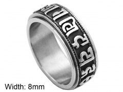 HY Wholesale Rings 316L Stainless Steel Popular Rings-HY0072R083